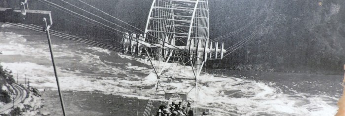 Centenario de la construcción del transbordador de las Cataratas del Niágara